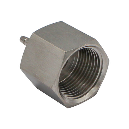 Stainless Steel Fitting - 3/4" Female NPT X 1/8" OD Barb