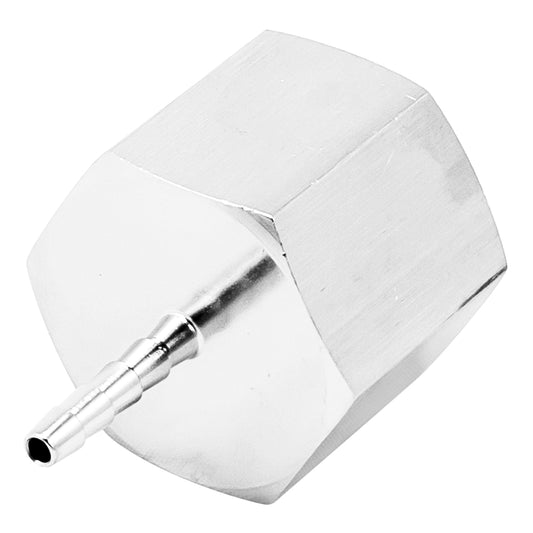 Stainless Steel Fitting - 3/4" Female NPT X 1/8" OD Barb