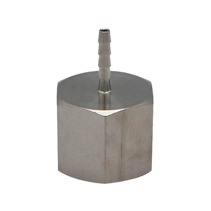 Stainless Steel Fitting - 3/4" Female NPT X 1/8" OD Barb