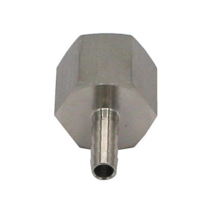Stainless Steel Fitting - 3/4" Female NPT X 5/16" OD Barb
