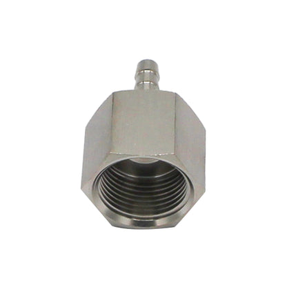 Stainless Steel Fitting - 3/4" Female NPT X 1/4" OD Barb