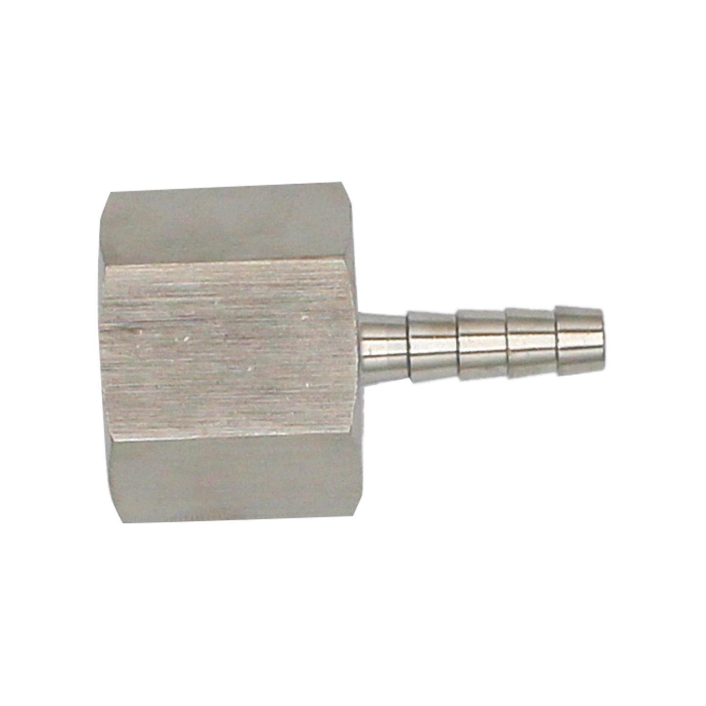 Stainless Steel Fitting - 3/4" Female NPT X 1/4" OD Barb