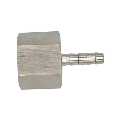 Stainless Steel Fitting - 3/4" Female NPT X 1/4" OD Barb