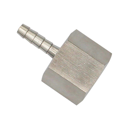 Stainless Steel Fitting - 3/4" Female NPT X 1/4" OD Barb