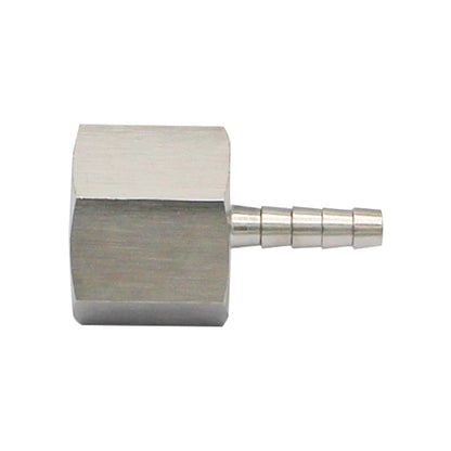Stainless Steel Fitting - 3/4" Female NPT X 1/4" OD Barb