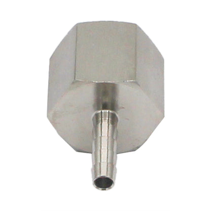 Stainless Steel Fitting - 3/4" Female NPT X 1/4" OD Barb