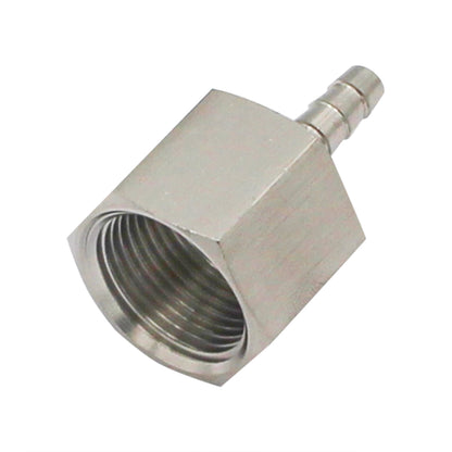 Stainless Steel Fitting - 3/4" Female NPT X 1/4" OD Barb