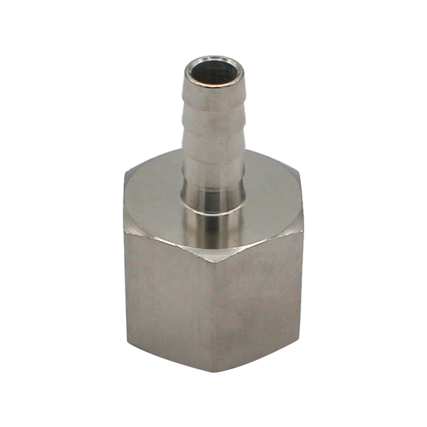 Stainless Steel Fitting - 3/4" Female NPT X 3/8" OD Barb