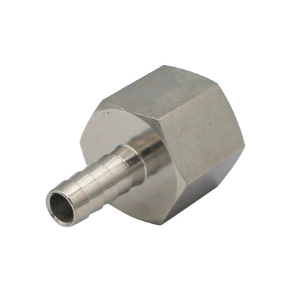 Stainless Steel Fitting - 3/4" Female NPT X 3/8" OD Barb