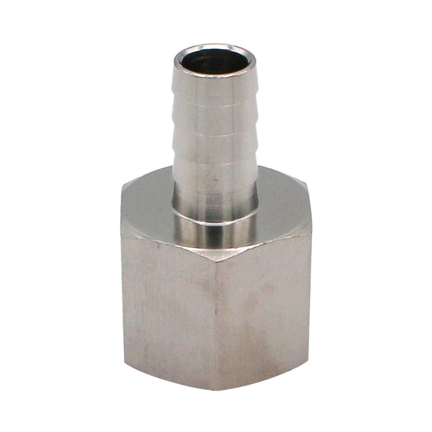 Stainless Steel Fitting - 3/4" Female NPT X 1/2" OD Barb -  Canuck Homebrew Supply, Canada
