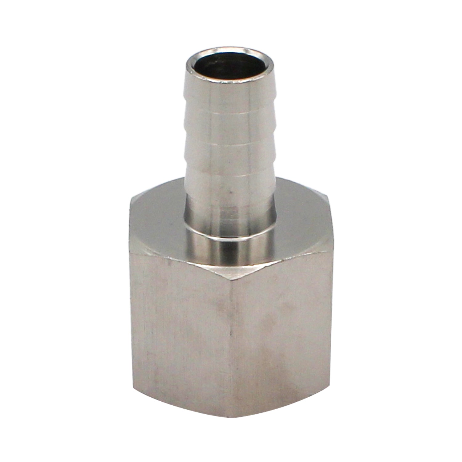 Stainless Steel Fitting - 3/4" Female NPT X 1/2" OD Barb -  Canuck Homebrew Supply, Canada