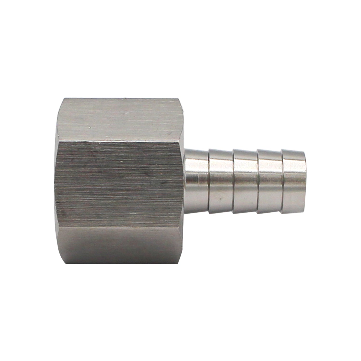 Stainless Steel Fitting - 3/4" Female NPT X 1/2" OD Barb -  Canuck Homebrew Supply, Canada