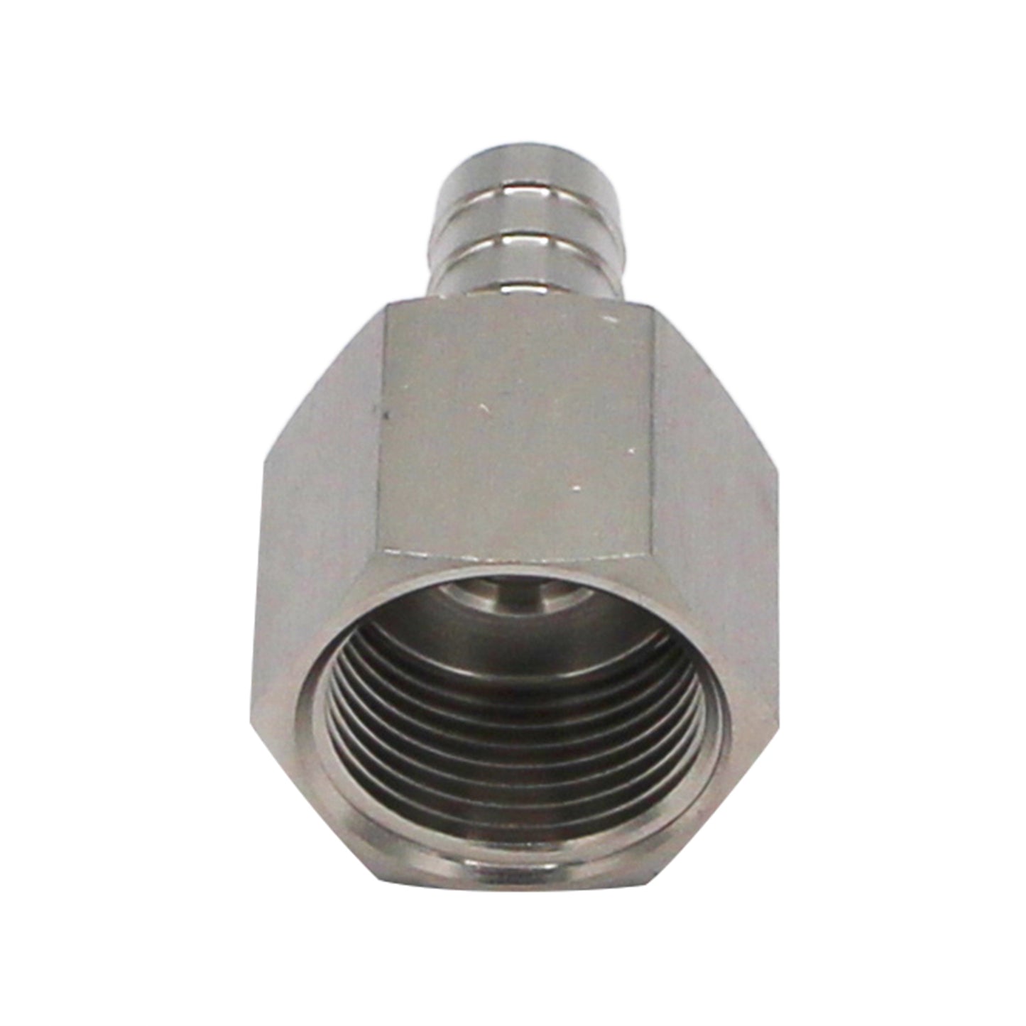 Stainless Steel Fitting - 3/4" Female NPT X 1/2" OD Barb -  Canuck Homebrew Supply, Canada