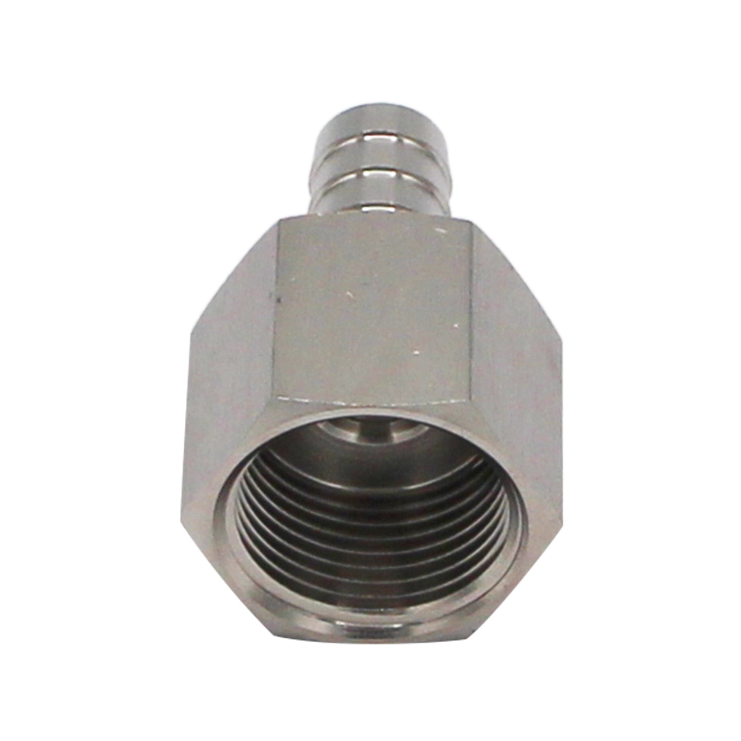 Stainless Steel Fitting - 3/4" Female NPT X 1/2" OD Barb -  Canuck Homebrew Supply, Canada
