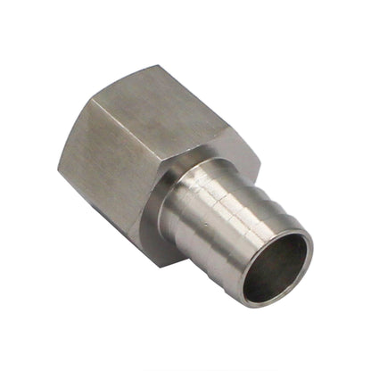 Stainless Steel Fitting - 3/4" Female NPT X 3/4" OD Barb