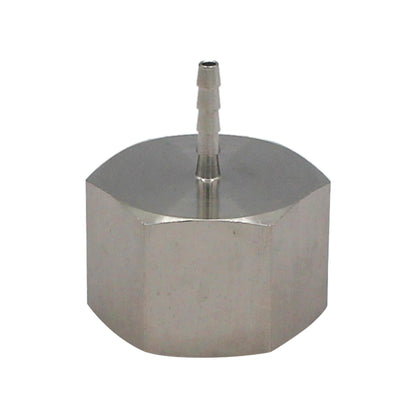 Stainless Steel Fitting - 1" Female NPT X 1/8" OD Barb