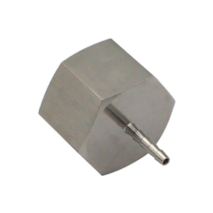 Stainless Steel Fitting - 1" Female NPT X 1/8" OD Barb