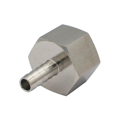 Stainless Steel Fitting - 1" Female NPT X 3/8" OD Barb