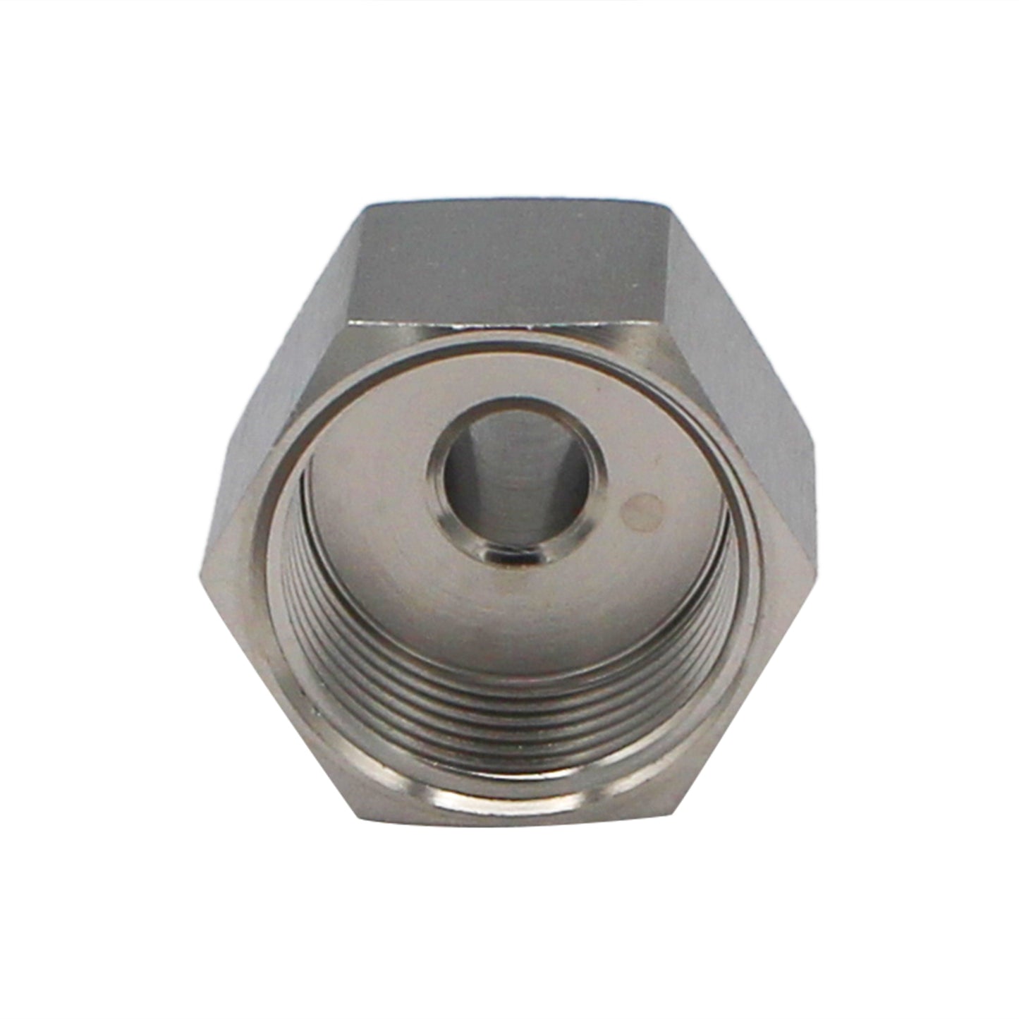 Stainless Steel Fitting - 1" Female NPT X 1/2" OD Barb