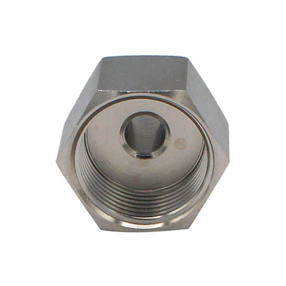 Stainless Steel Fitting - 1" Female NPT X 1/2" OD Barb