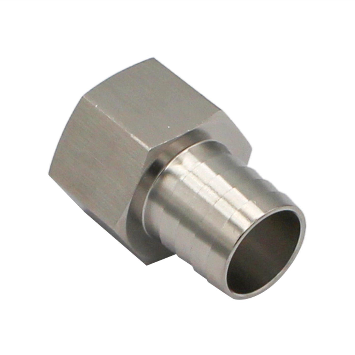 Stainless Steel Fitting - 1" Female NPT X 1" OD Barb