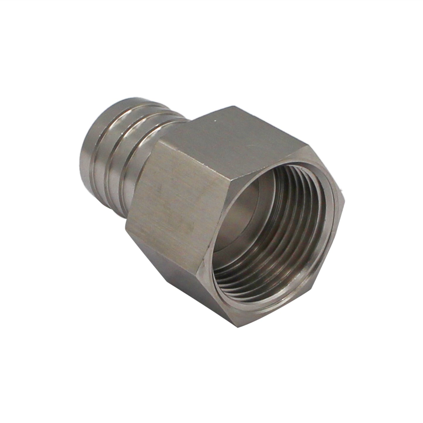 Stainless Steel Fitting - 1" Female NPT X 1" OD Barb