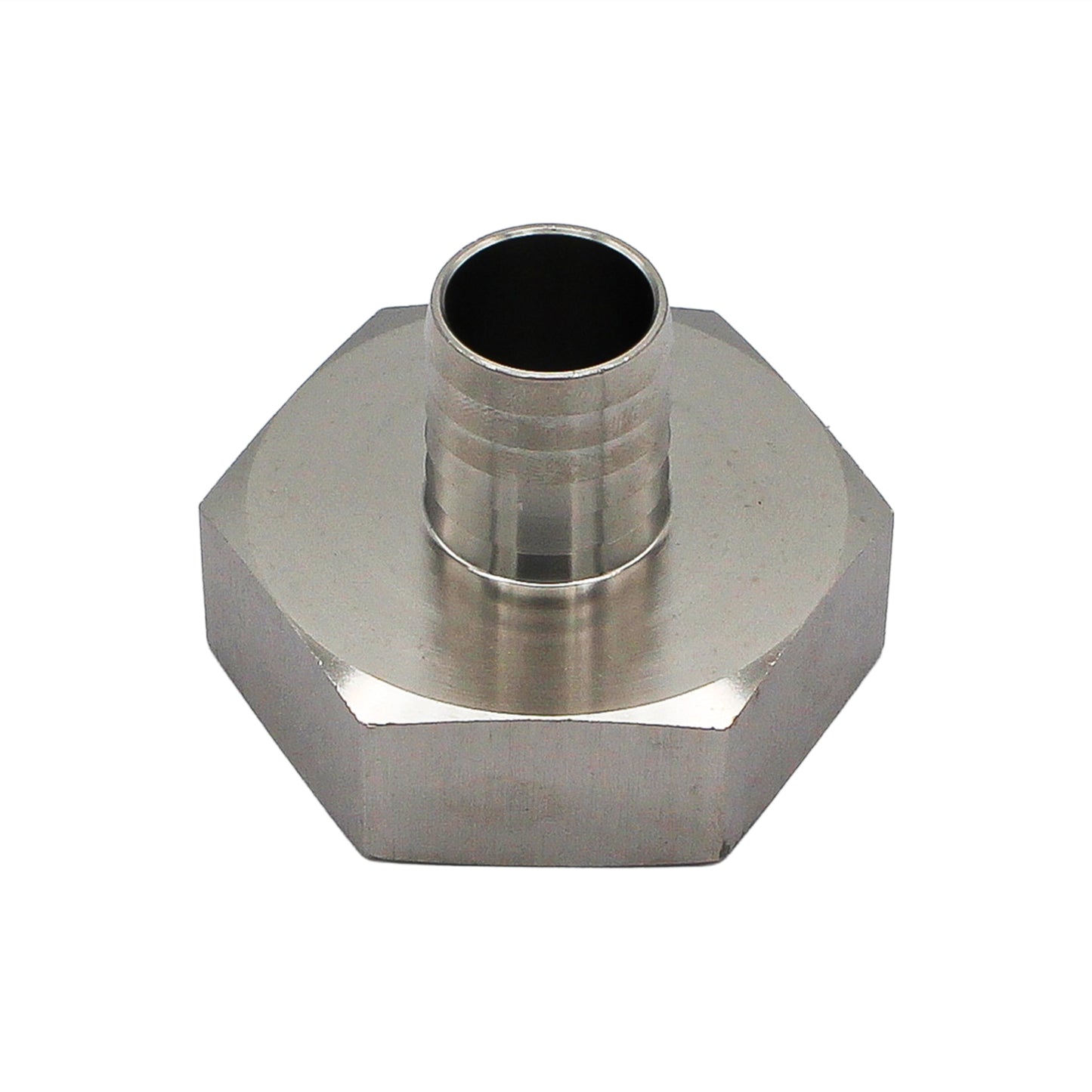 Stainless Steel Fitting - 2" Female NPT X 1" OD Barb