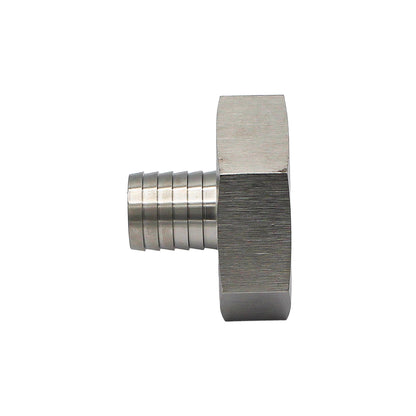 Stainless Steel Fitting - 2" Female NPT X 1" OD Barb