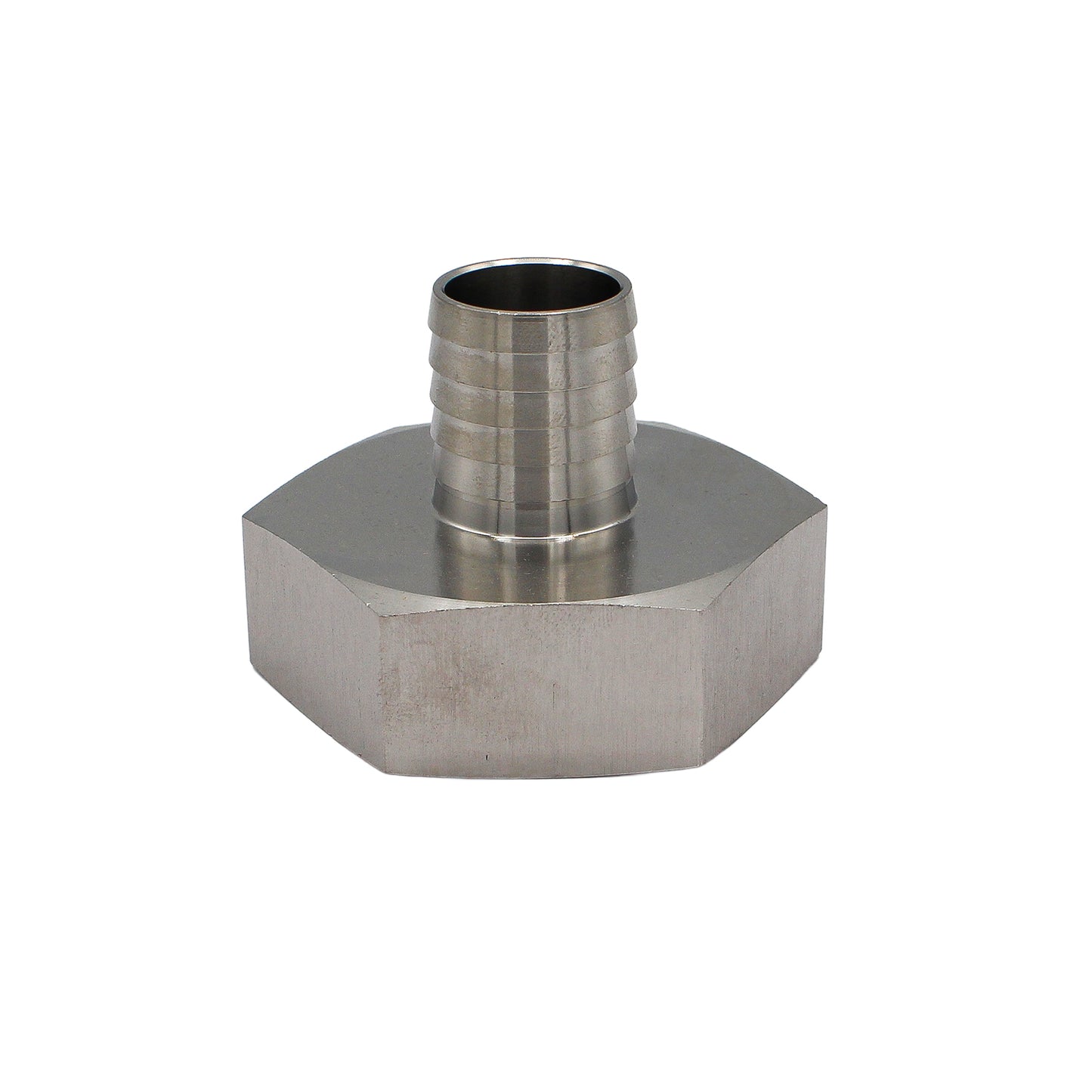 Stainless Steel Fitting - 2" Female NPT X 1" OD Barb