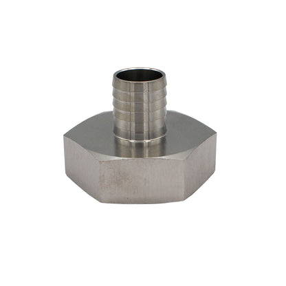 Stainless Steel Fitting - 2" Female NPT X 1" OD Barb