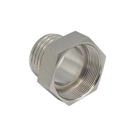 Stainless Steel Fitting - 2" Female NPT X 2" OD Barb | Compact