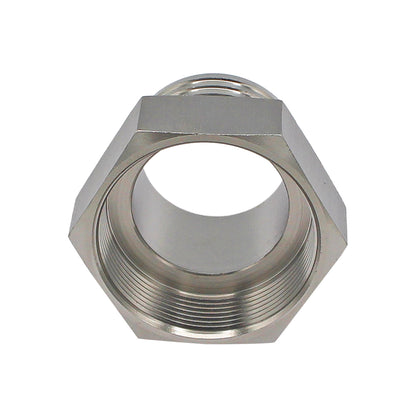 Stainless Steel Fitting - 2" Female NPT X 2" OD Barb | Compact
