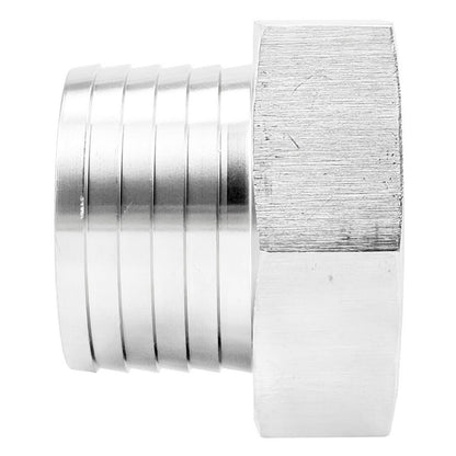 Stainless Steel Fitting - 2" Female NPT X 2" OD Barb | Compact