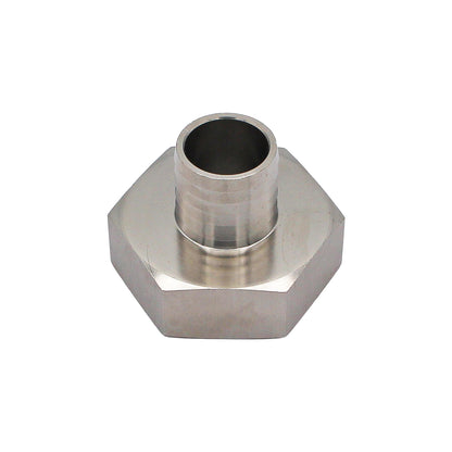 Stainless Steel Fitting - 2" Female NPT X 1 1/4" OD Barb
