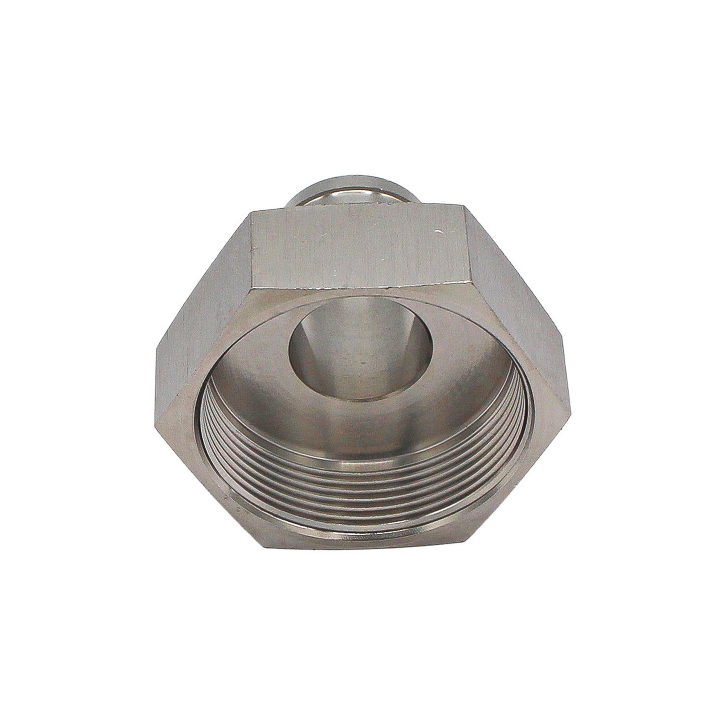 Stainless Steel Fitting - 2" Female NPT X 1 1/4" OD Barb