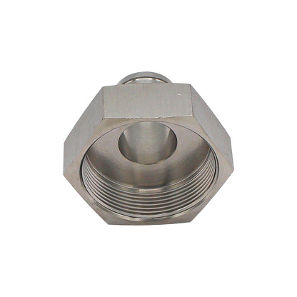 Stainless Steel Fitting - 2" Female NPT X 1 1/4" OD Barb