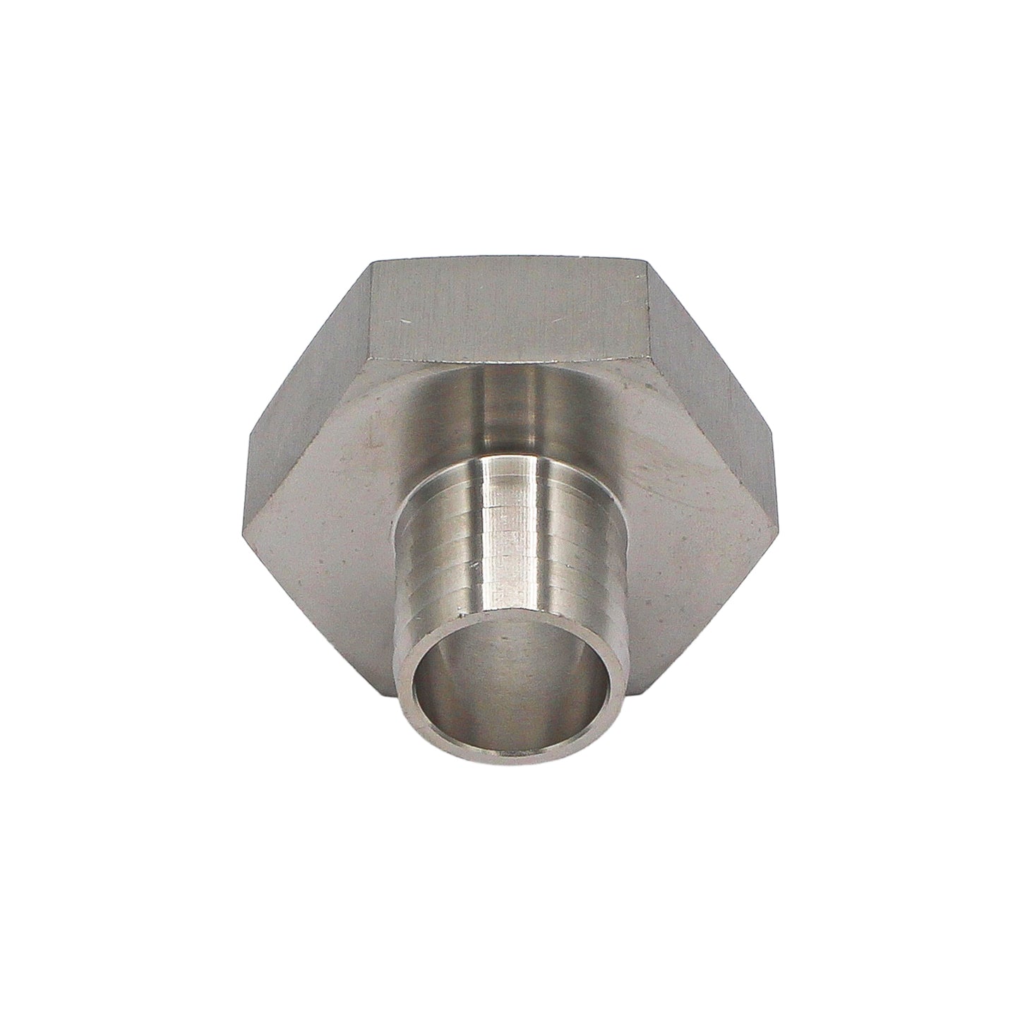 Stainless Steel Fitting - 2" Female NPT X 1 1/4" OD Barb