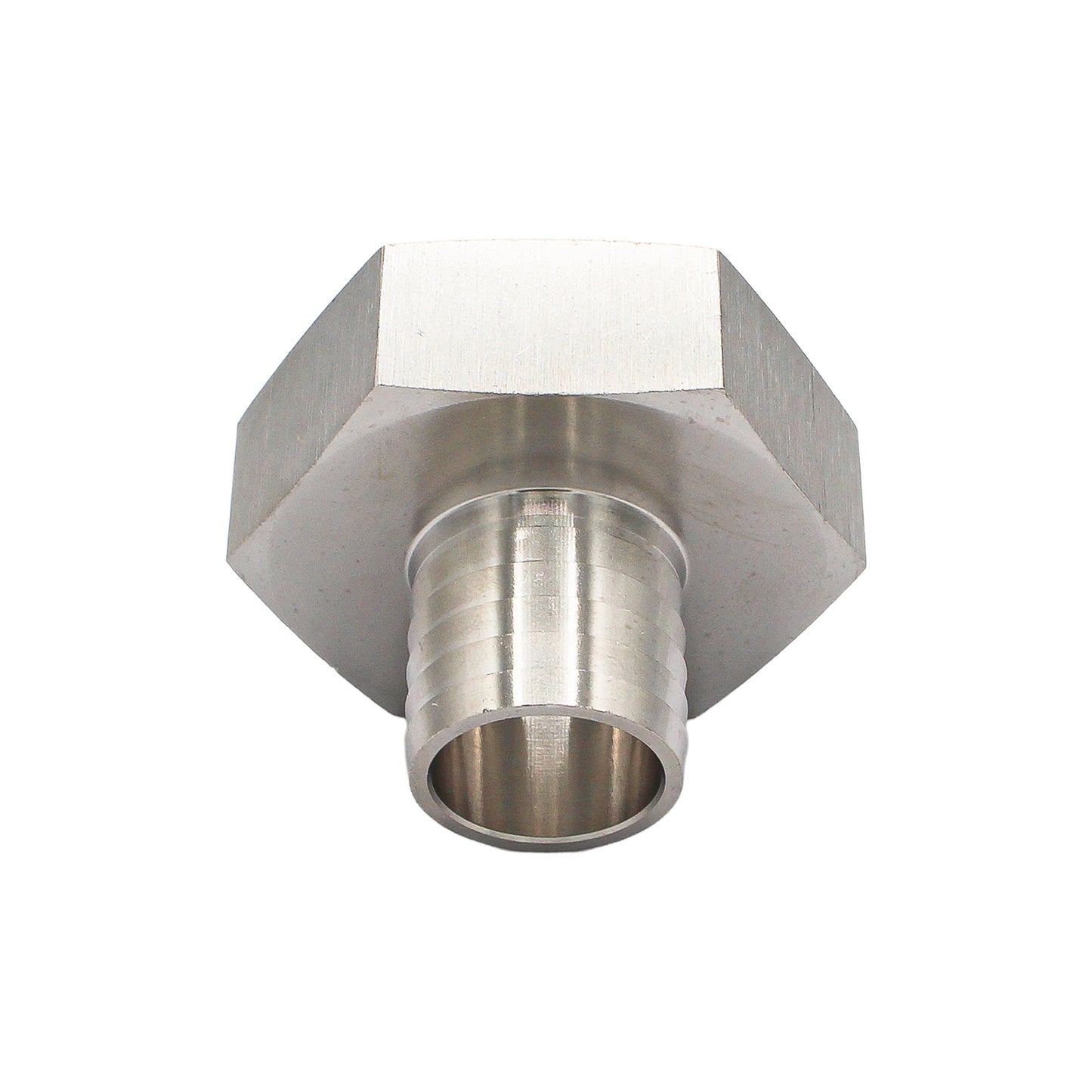 Stainless Steel Fitting - 2" Female NPT X 1 1/4" OD Barb