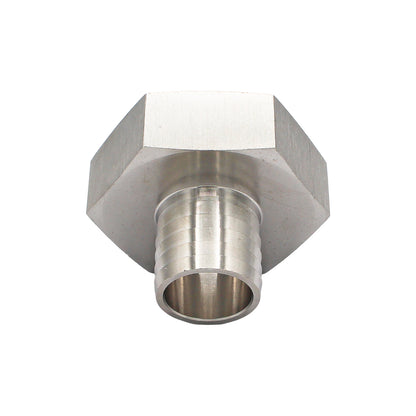 Stainless Steel Fitting - 2" Female NPT X 1 1/4" OD Barb