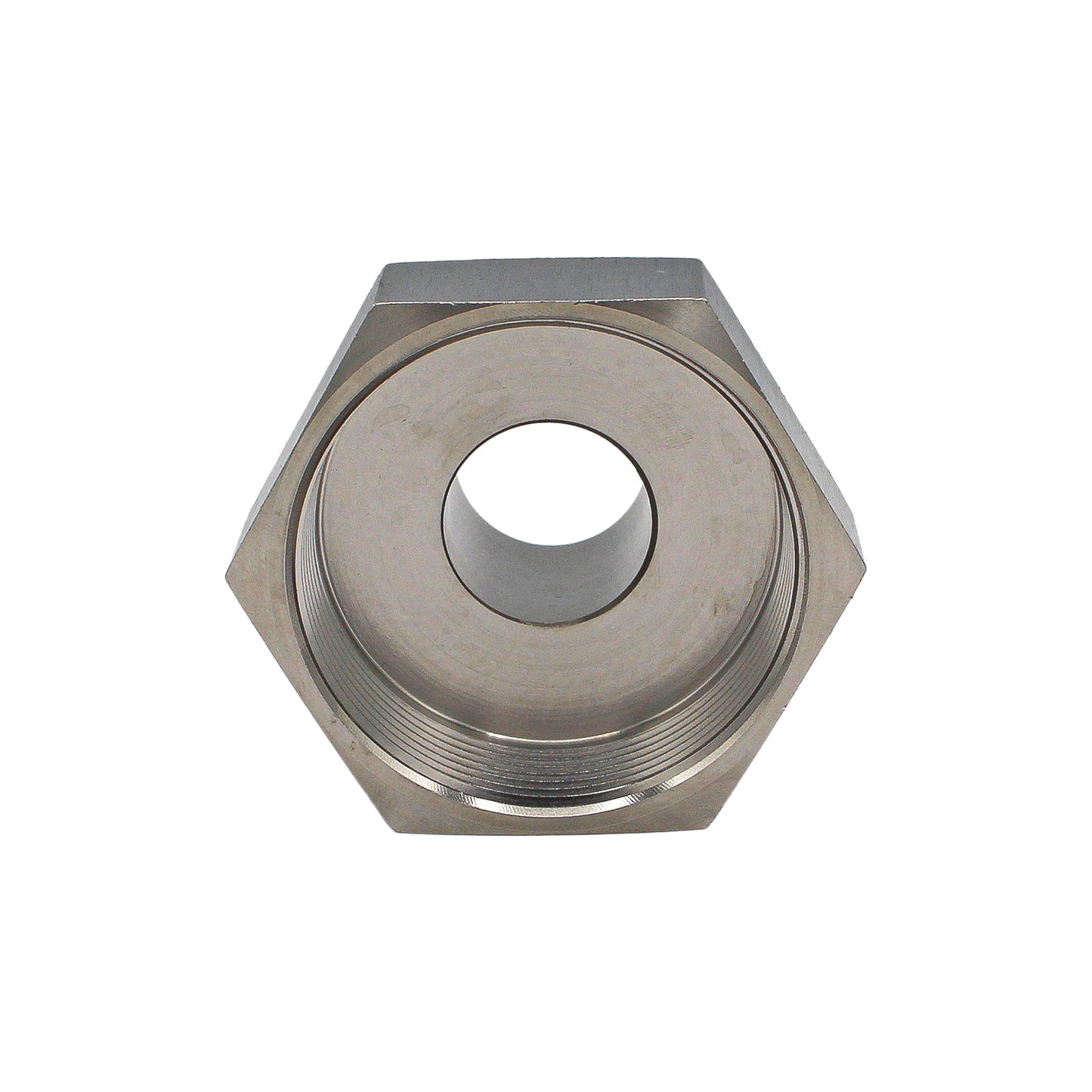 Stainless Steel Fitting - 2" Female NPT X 1 1/4" OD Barb