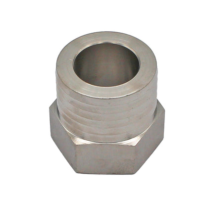 Stainless Steel Fitting - 1 1/4" Female NPT X 2" OD Barb