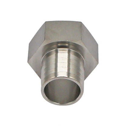 Stainless Steel Fitting - 1 1/4" Female NPT X 1 1/4" OD Barb
