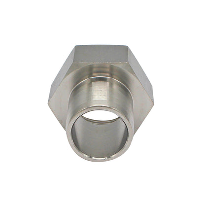 Stainless Steel Fitting - 1 1/4" Female NPT X 1 1/4" OD Barb