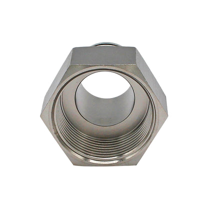 Stainless Steel Fitting - 1 1/4" Female NPT X 1 1/4" OD Barb