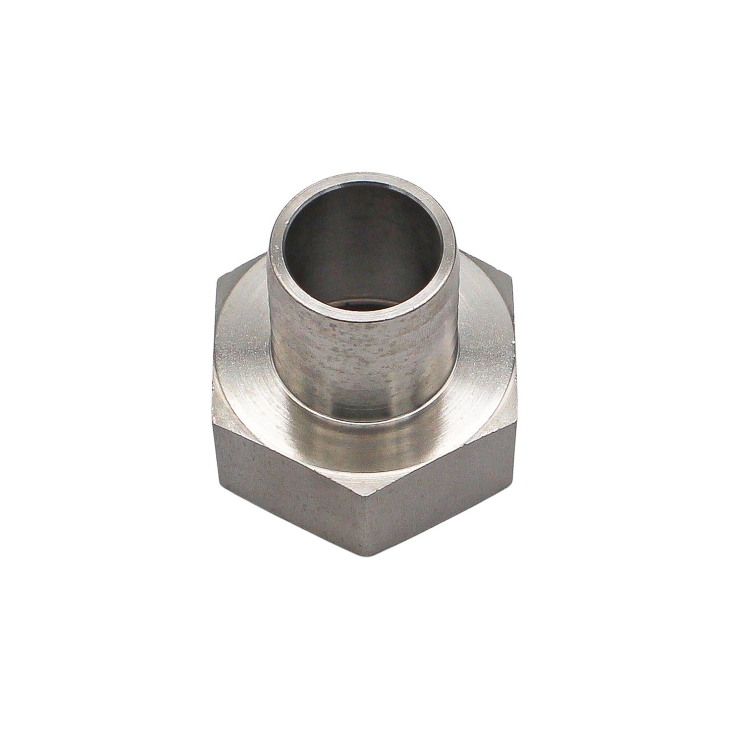 Stainless Steel Fitting - 1 1/2" Female NPT X 1 1/4" OD Barb