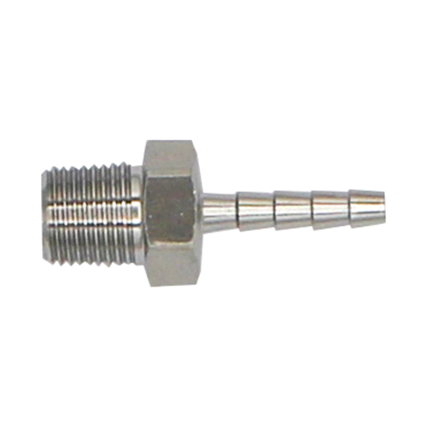 Stainless Steel Fitting - 1/8" Male NPT X 1/8" OD Barb