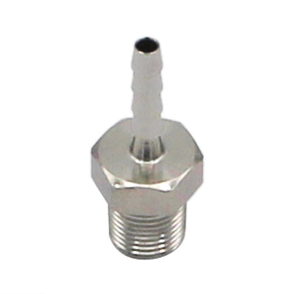 Stainless Steel Fitting - 1/8" Male NPT X 1/8" OD Barb