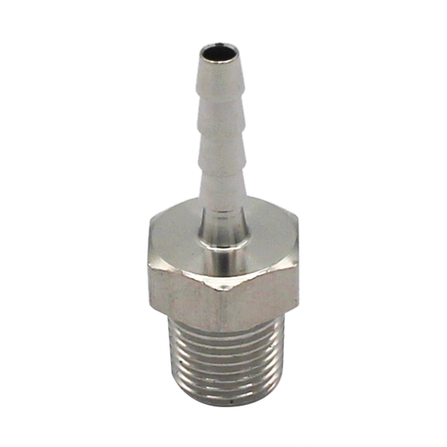 Stainless Steel Fitting - 1/8" Male NPT X 1/8" OD Barb