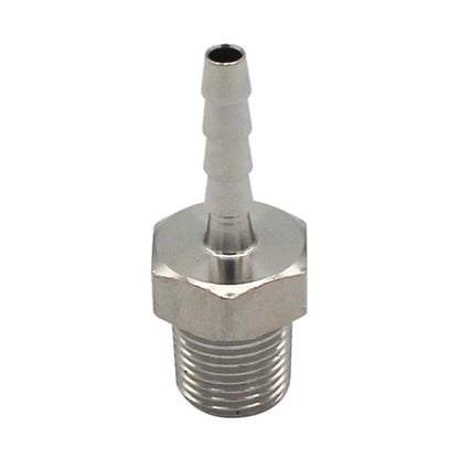 Stainless Steel Fitting - 1/8" Male NPT X 1/8" OD Barb
