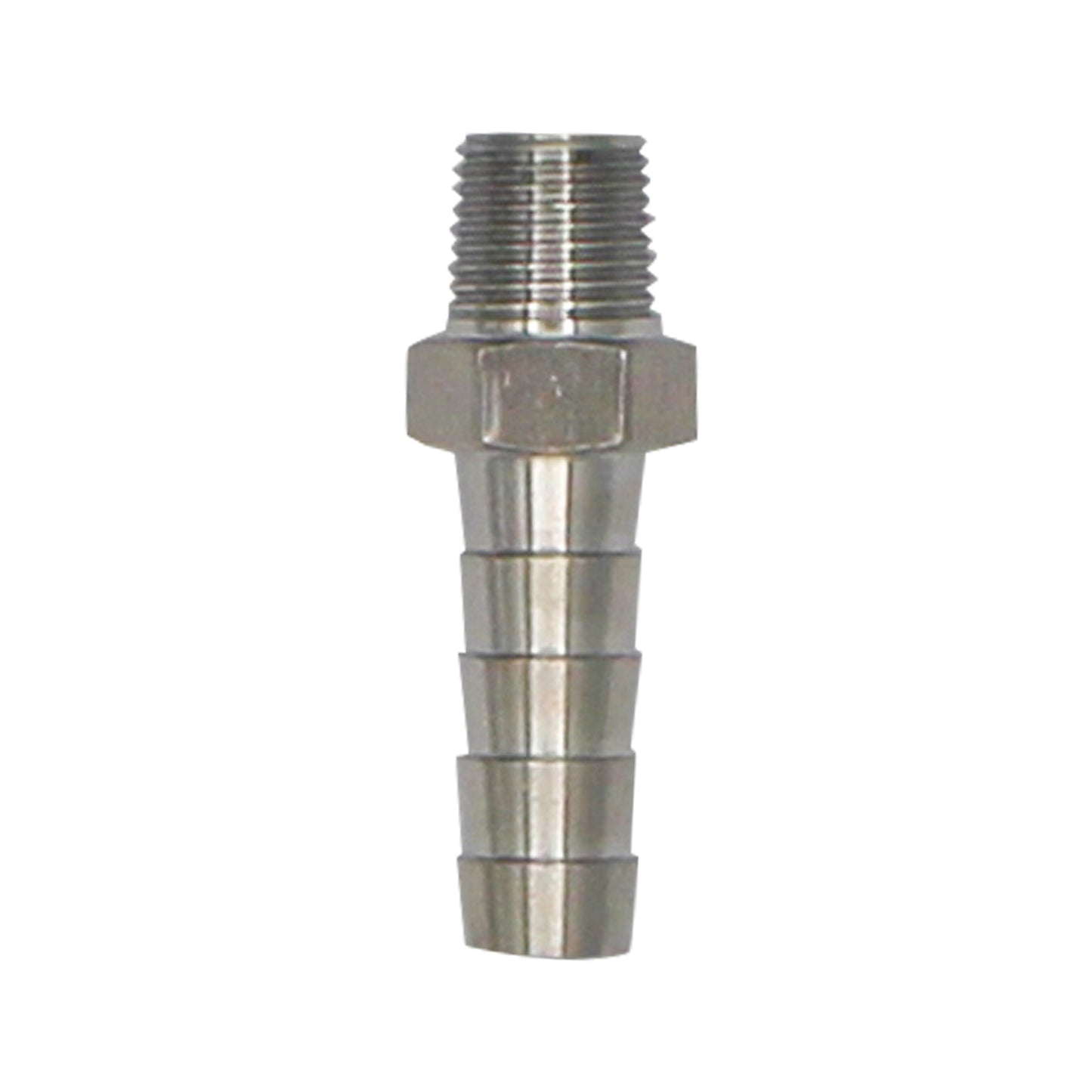Stainless Steel Fitting - 1/8" Male NPT X 5/16" OD Barb
